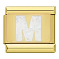 Letter M - Gold