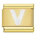 Letter V - Gold
