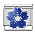 Blue Flower - Silver