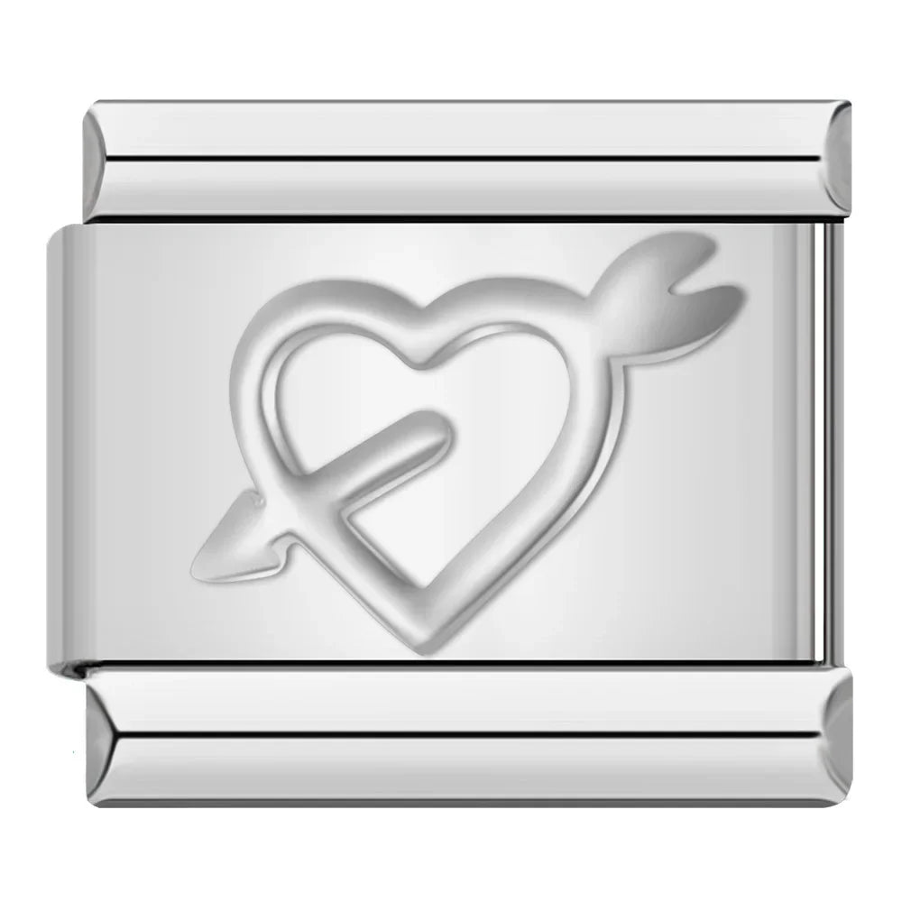 Cupid's Heart - Silver