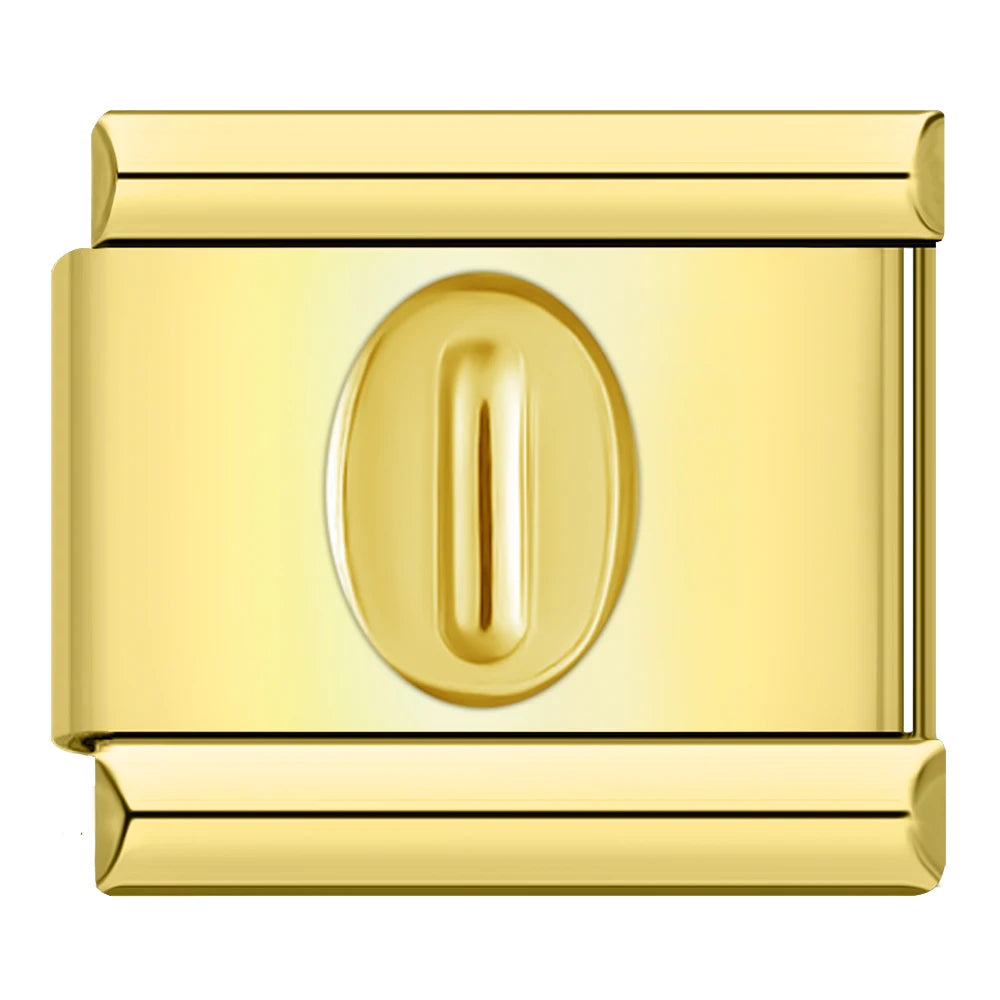 Number 0 - Gold